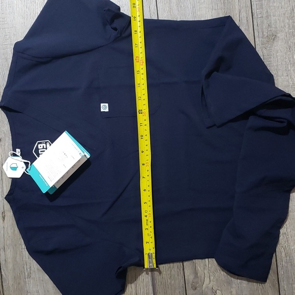 Uniforms World Scrubs for Women Set - Stretch Scrub Top & Pants, 8 Pockets, Sz M - Picture 5 of 16